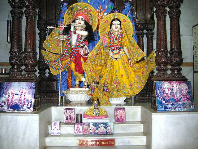 ISKCON Temple Dwarka — modern Krishna temple with deities