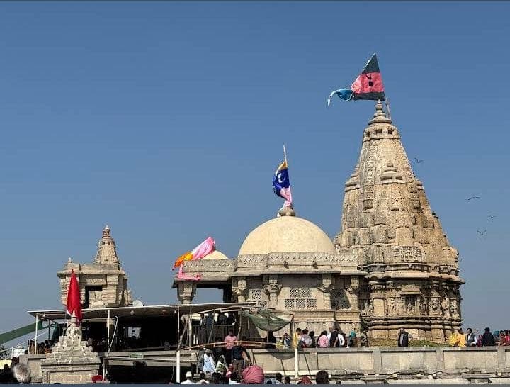 Rukmini Devi Temple Dwarka — ancient temple with ornate carvings